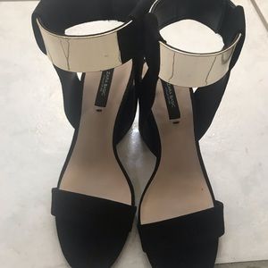 Zara Basic Collection Black high heel/sandals